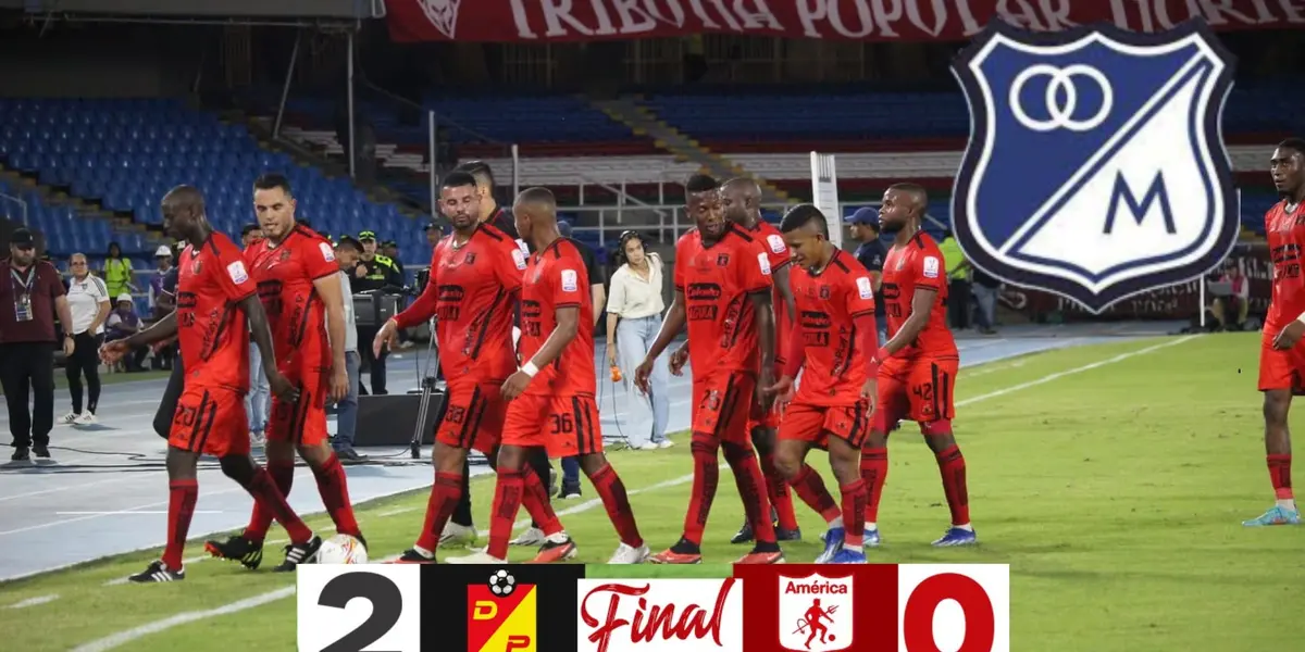 América Cali peor que Millonarios y la reacción de Edwin Cardona y Adrián Ramos