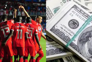 América de Cali recibió USD 500 mil y ahora el delantero colombiano cuadruplicó su valor en el mercado.