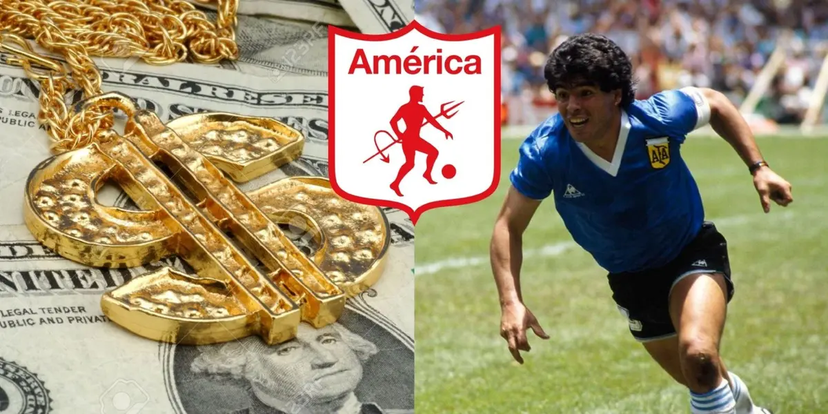 América de Cali tuvo la oportunidad de tener a Diego Maradona en sus filas y ya hasta habían acercado una oferta