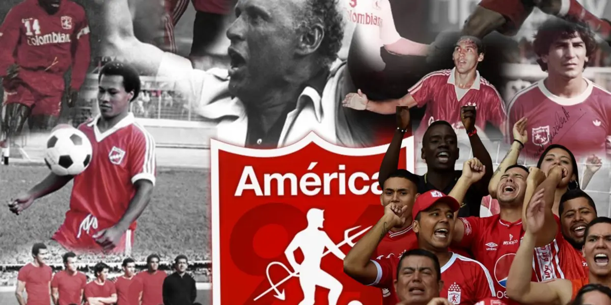 América de Cali está de aniversario y este es el jugador que los hinchas más recuerdan. FOTO: América de Cali