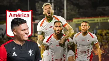 América de Cali Foto: América de Cali y Escudoteca