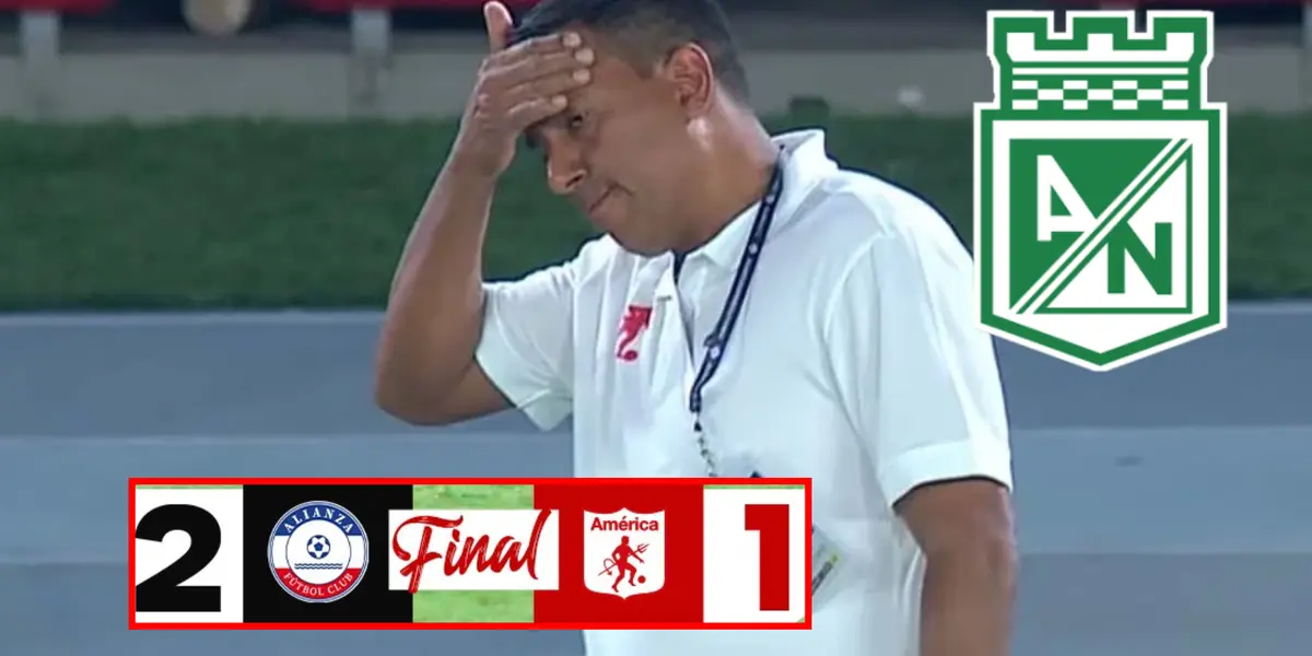 América de Cali igual de tronco que Nacional y la decisión del DT César Farías