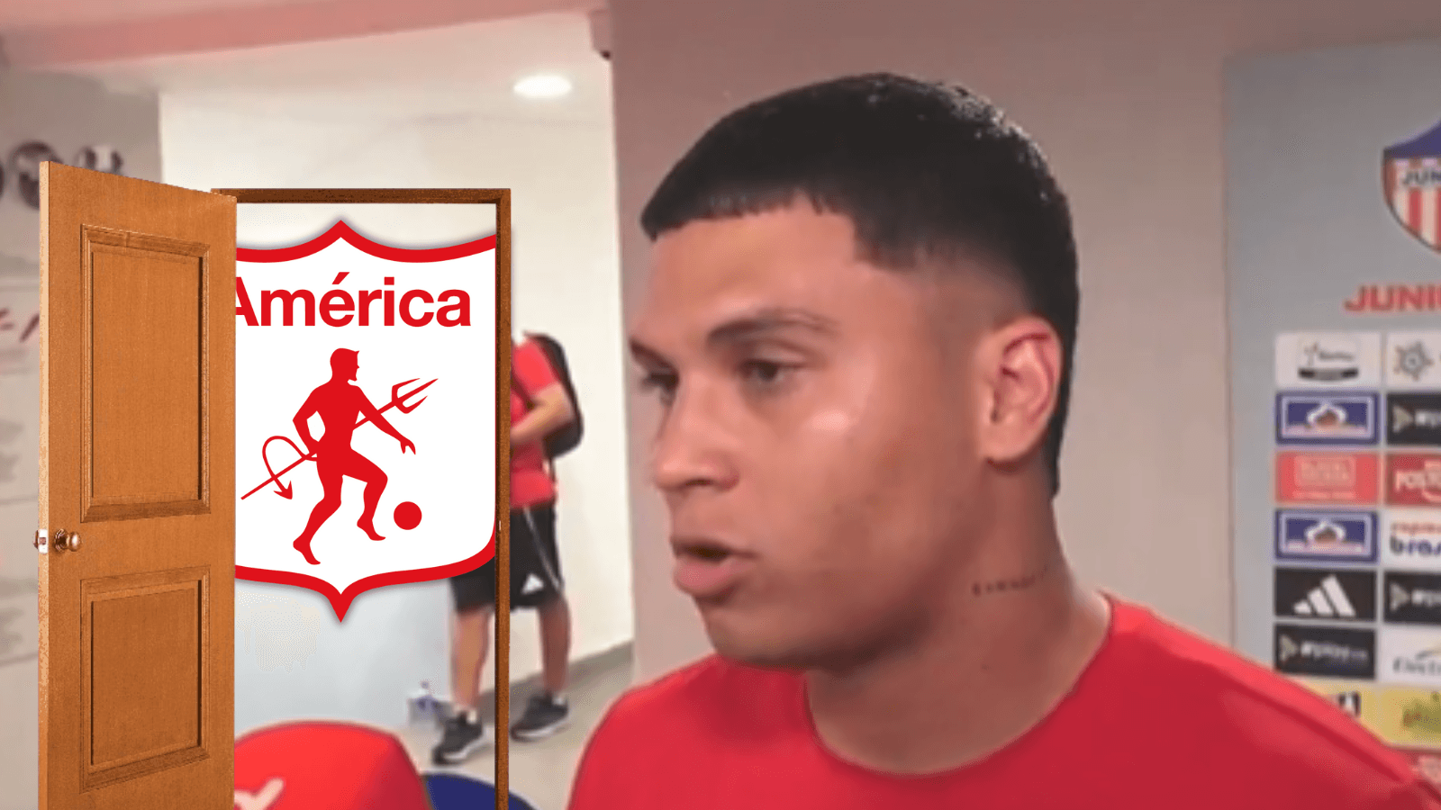 ¡América eliminado! Juanfer Quintero: "que siga el humo", ¿a quién le lanzó? Foto: Escudoteca, Pexels y Captura de ESPN