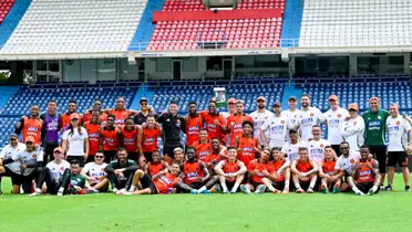 Ana del Castillo y James Rodríguez. Foto: Instagram