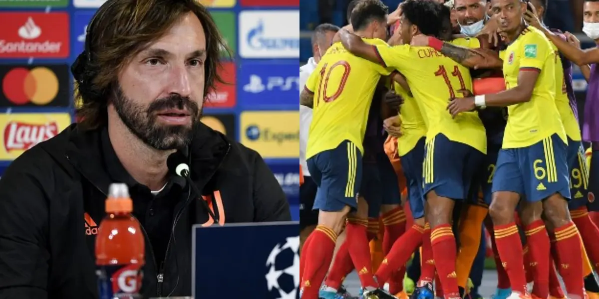 Andrea Pirlo respeta a un jugador colombiano y tiene la camiseta en su museo personal en Italia.
