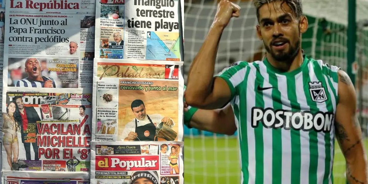 Andrés Andrade estaría cerca de firmar con el Alianza Lima de Perú y los medios de ese país comentan sobre El Rifle.