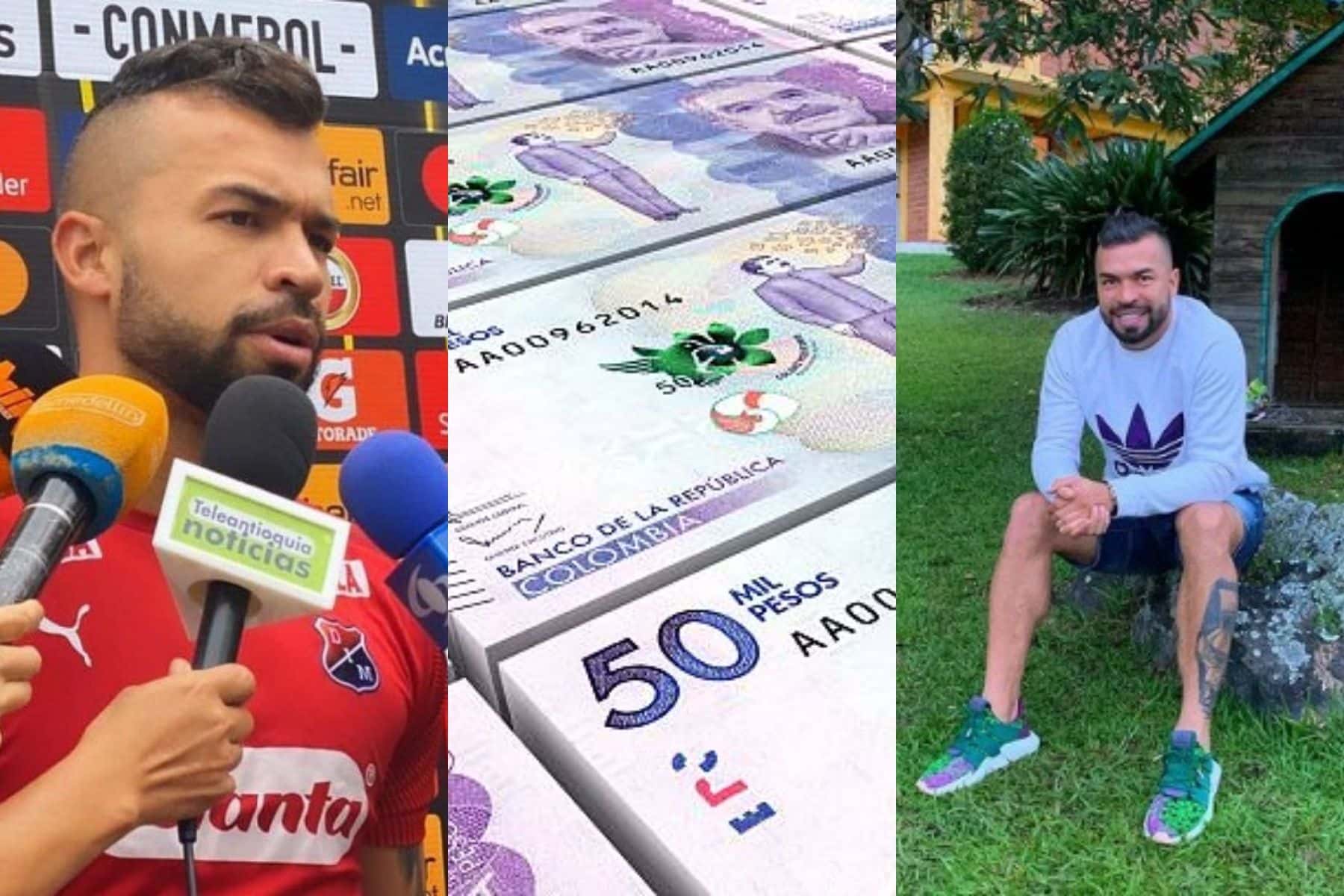 Andrés Cadavid tiene un negocio en Medellín que factura mientras él juega al fútbol.