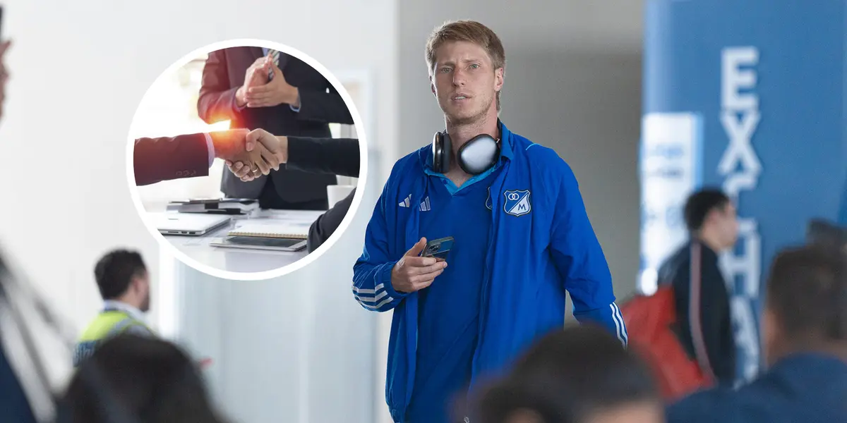 Andrés Llinás Foto: Millonarios FC y Pexels