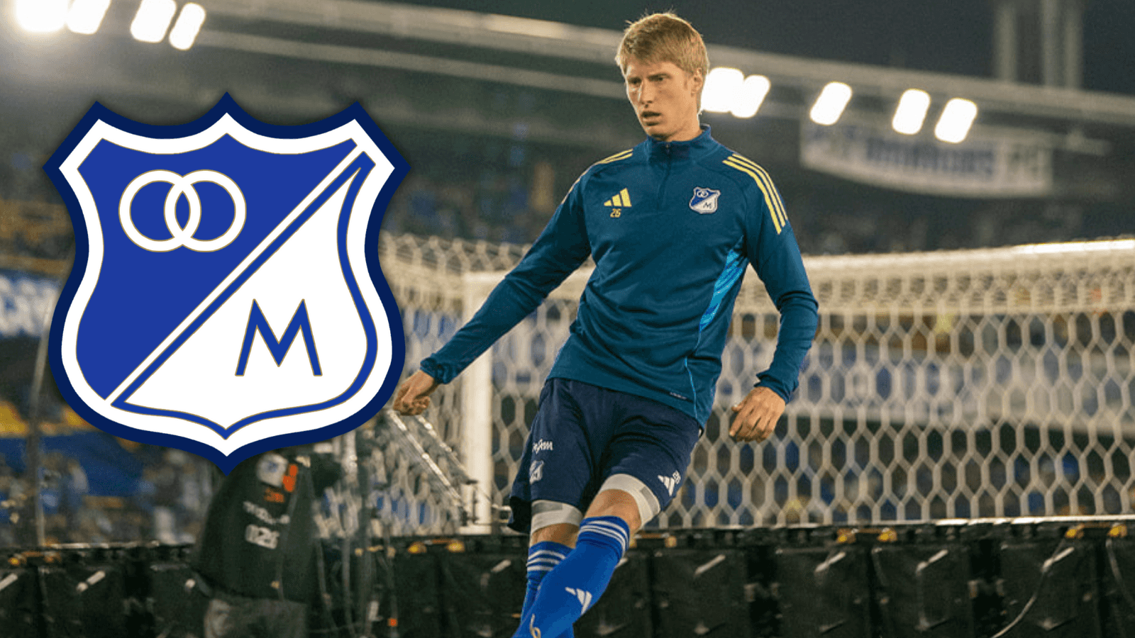 Andrés Llinás, jugador de Millonarios y su inesperada revelación Foto: MFC y Escudoteca
