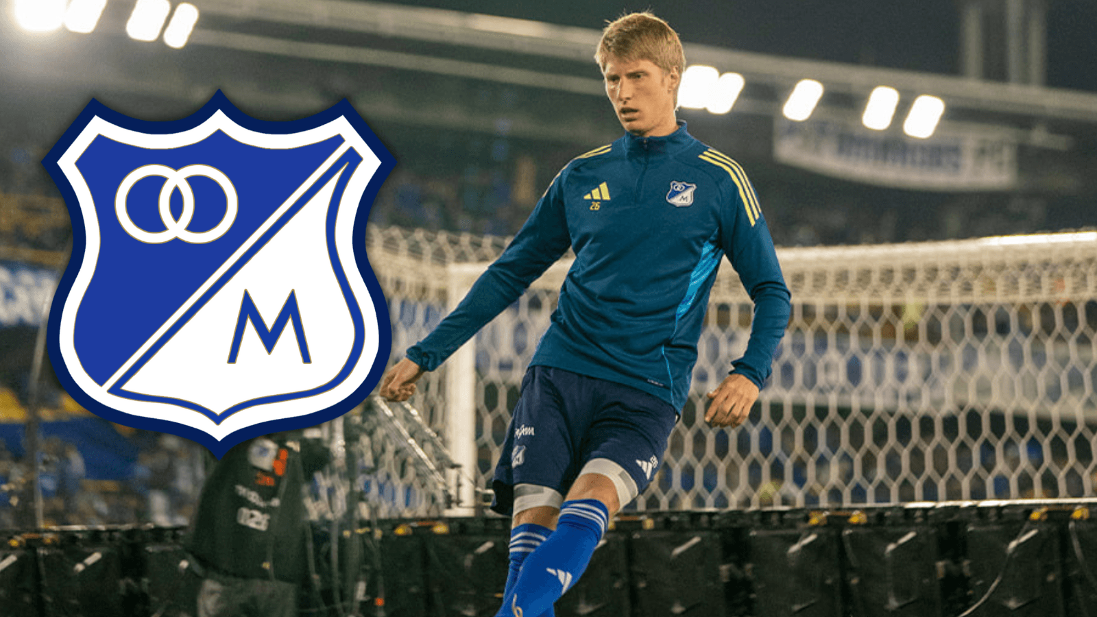 Andrés Llinás, jugador de Millonarios y su inesperada revelación Foto: MFC y Escudoteca