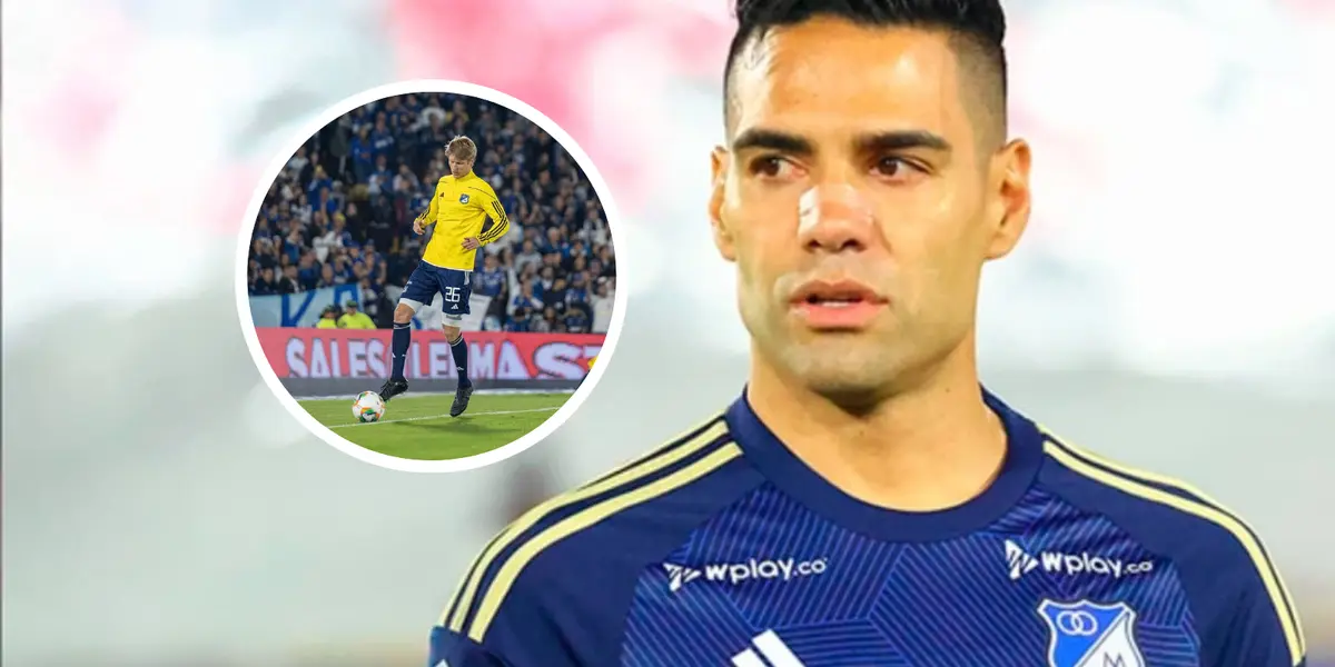 Andrés Llinás y Radamel Falcao García Foto: Millonarios FC