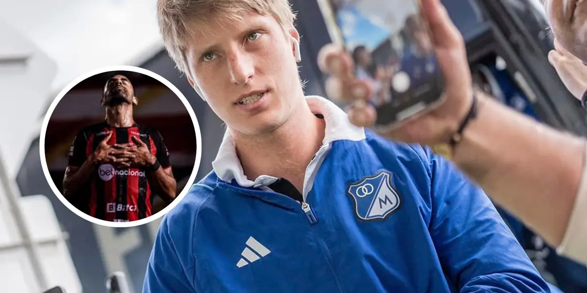 Andrés Llinás y Santiago Tréllez Foto: Millonarios FC y Redes de Santiago Tréllez