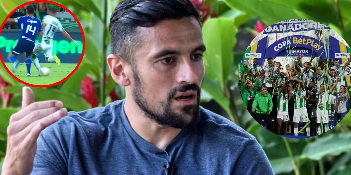 Andrés Pérez no se quedó callado por la ayuda del VAR a Atlético Nacional