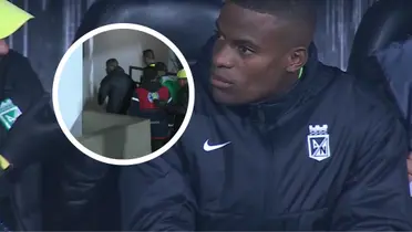 Andrés Román fue retirado del campo en medio de aplausos y tensión, este es su estado actual Foto: Captura de Win Sports