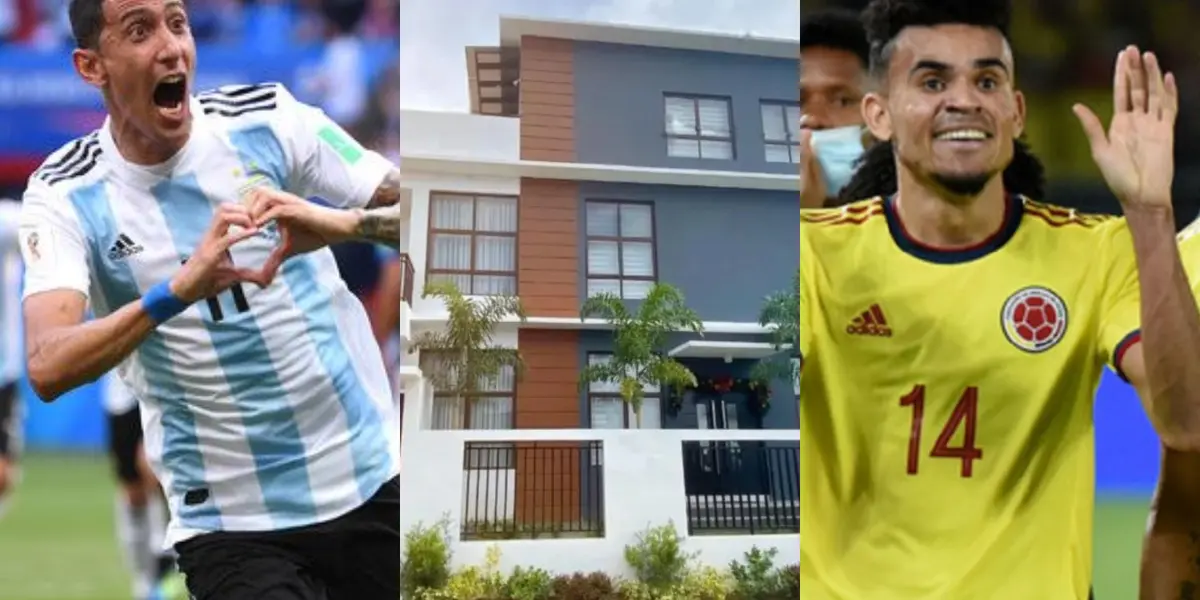 Ángel Di María confesó que con su primer sueldo le compró una casa a sus padres y Luis Díaz hizo algo similar.