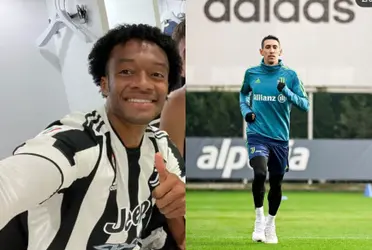 Ángel Di María regresó a la Juventus y en el club hay expectativas con Juan Guillermo Cuadrado en este año 2023.