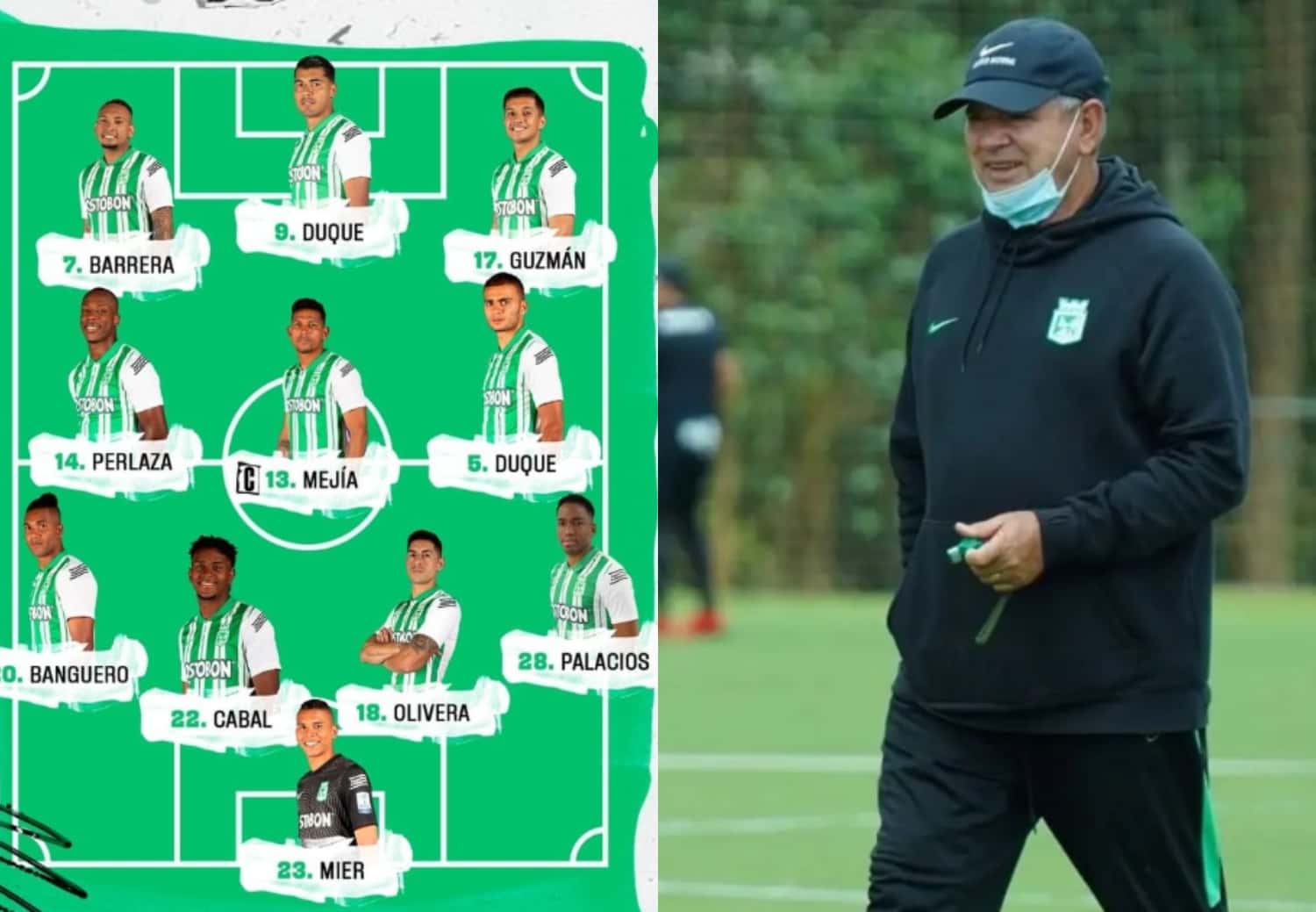 Ante las bajas de Dorlan Pabón, Giovanni Moreno y Daniel Mantilla, sorprendió mucho la ausencia de este volante creativo en el once titular frente a Deportivo Pereira.