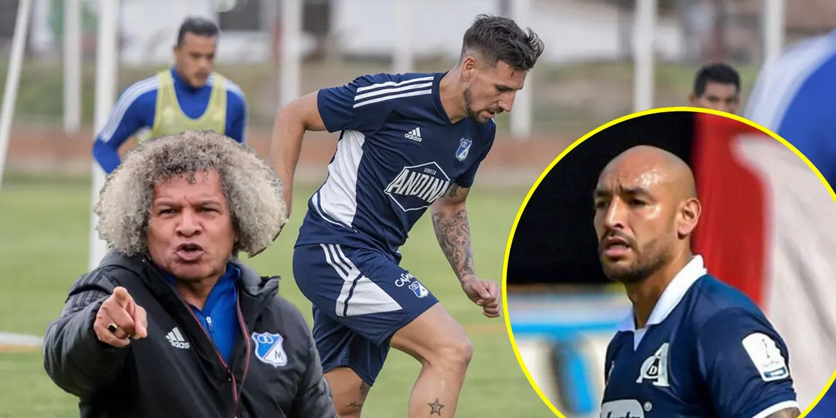 Apenas llegó a Millonarios y lo que hizo Santiago Giordana para humillar a Novoa