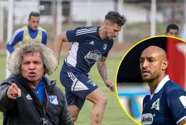 Apenas llegó a Millonarios y lo que hizo Santiago Giordana para humillar a Novoa