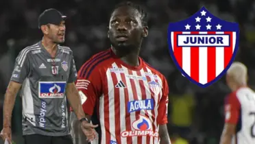 Apenas regresó a Colombia y la peor noticia de Yimmi Chará al Junior FC de Reyes