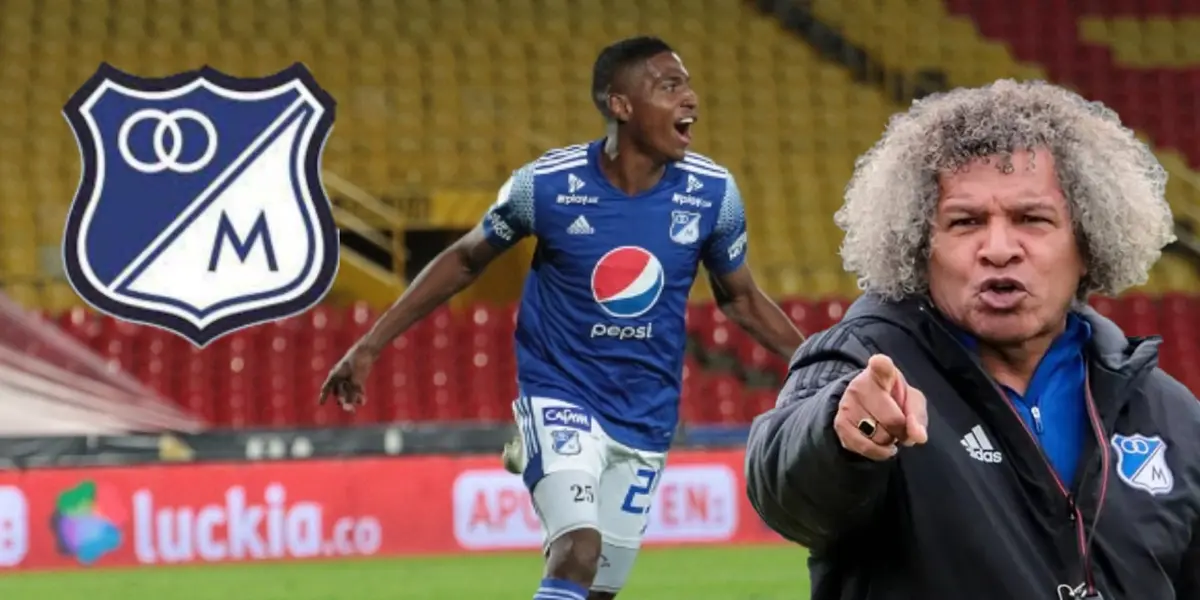 Apenas regresó a Millonarios y el plan de Alberto Gamero con Emerson Rivaldo