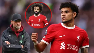 Apenas regresó Salah y lo que hizo Jürgen Klopp con Luis Díaz en el Liverpool FC
