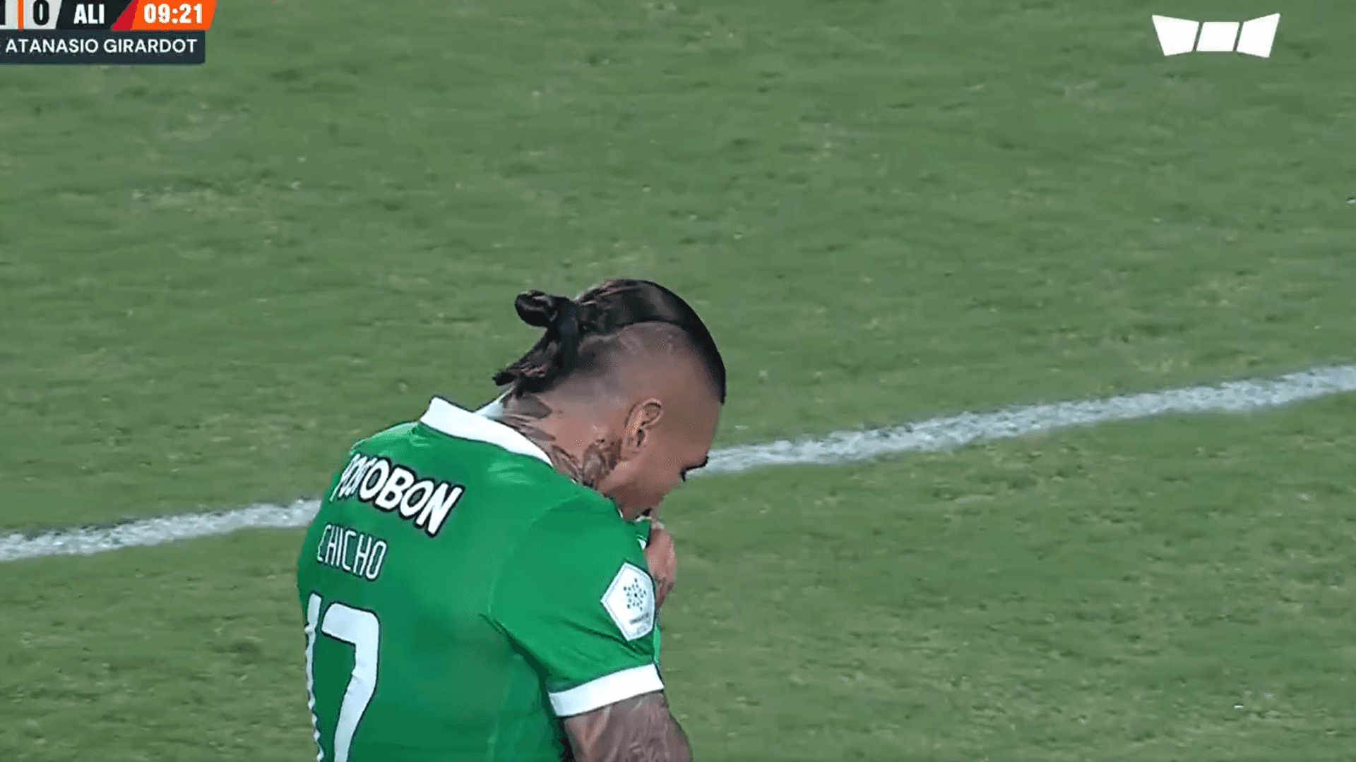 Arango y su primer gol con Atléico Nacional