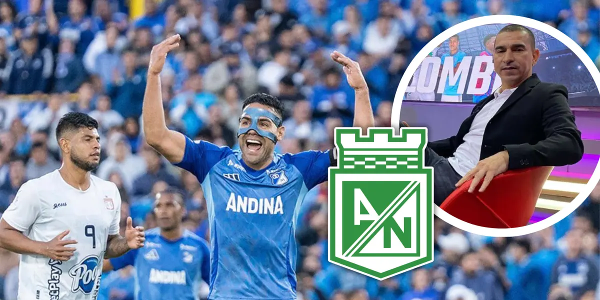 Aristizábal menospreció a Millonarios y aseguró que Nacional estará en la final Foto: ESPN, Escudoteca y MFC