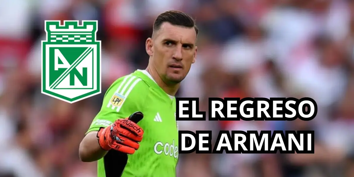 Armani con un movimiento en River Plate. Foto tomada de Revista Semana.