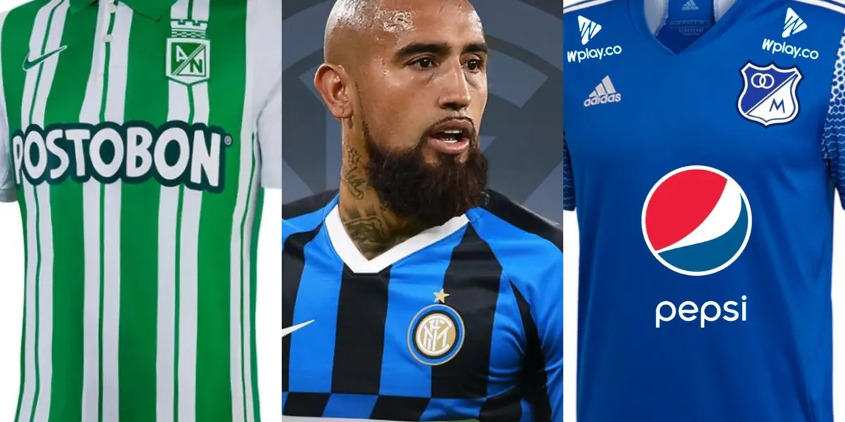 Arturo Vidal el famoso futbolista chileno conoce a detalle a dos clubes colombianos que no son Nacional y Millonarios, en el vídeo que está abajo te contamos los detalles ⬇️⬇️⬇️