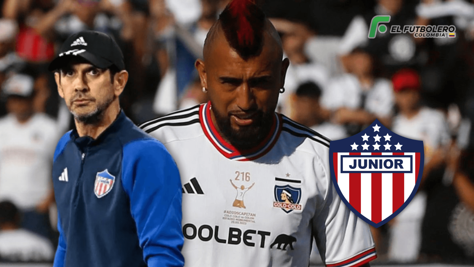 Arturo Vidal y Arturo Reyes. Foto: La Tercera, El Heraldo y Escudoteca PN