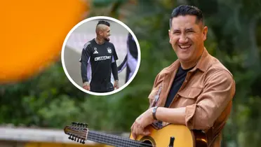 Arturo Vidal y Heredero Foto: Colo Colo y Heredero YouTube