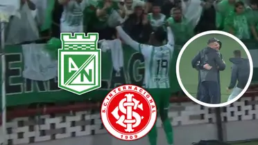 Así fue el golazo de Viveros que levantó a todo el Atanasio en el Nacional vs Inter. Foto: Captura de ESPN y Escudoteca