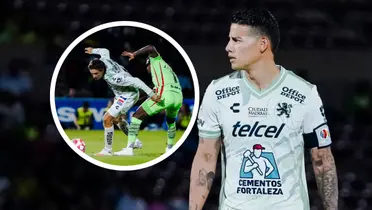 Así le fue a James Rodríguez en su nuevo partido con León en la Liga MX Foto: Club León