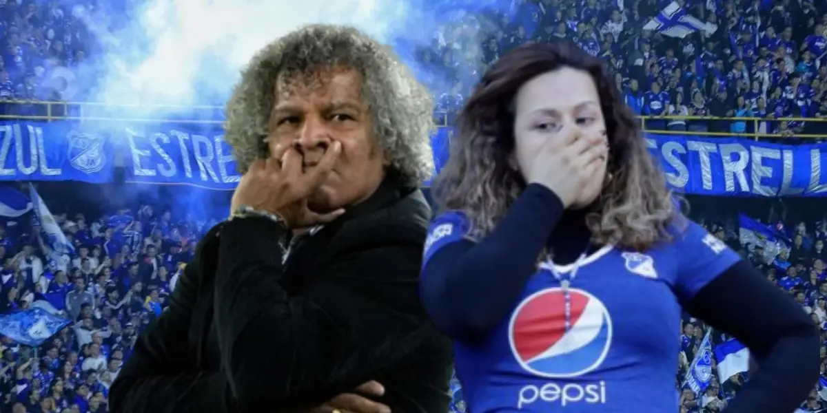 Así lo dio a entender el samario. Foto de fondo tomada de Antena 2, de Gamero de Win y de hincha de Futboled.