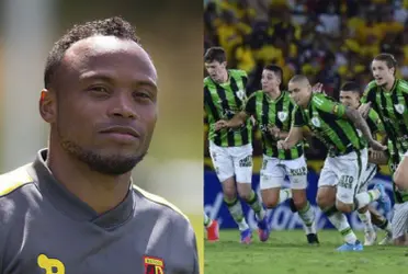 Así lo mostro en sus redes sociales el ex lateral derecho de la tricolor.