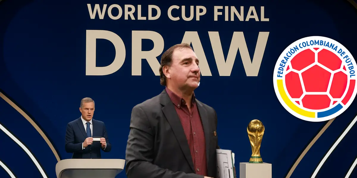 Así queda Colombia por el momento previo al sorteo de la Copa del Mundo Foto: ChatGPT y FCF