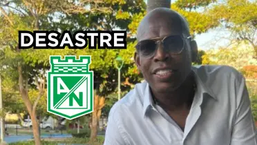 Asprilla lanzó unos dardos sobre la situación de Nacional. Foto tomada de Instagram @eltinoasprilla y logo Wikipedia.