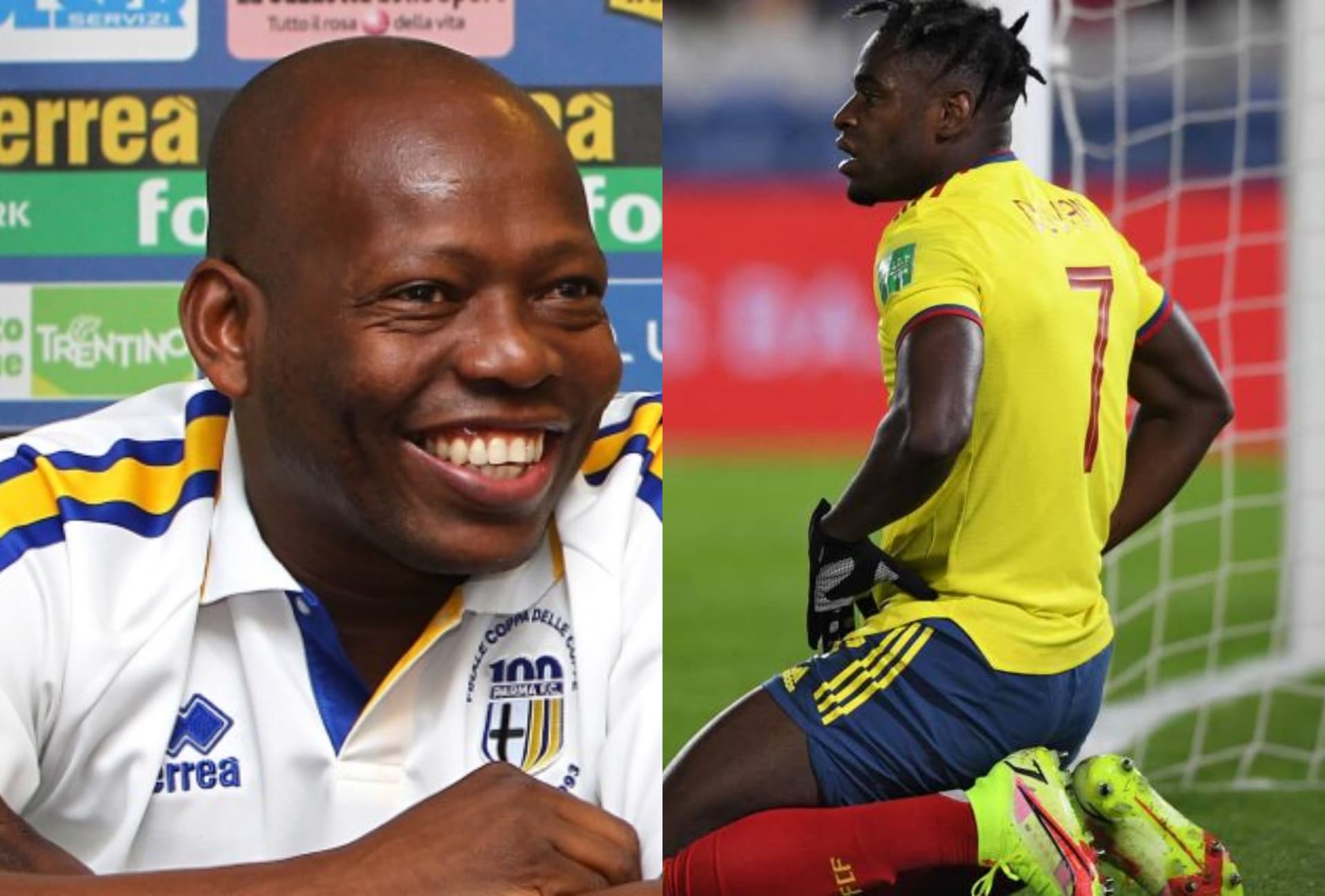 Asprilla reaccionó a lo que fue el gol que pudo haberle dado la victoria a Colombia contra Uruguay y le mandó varios consejos a Zapata para ver si despierta.