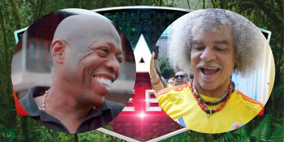 Asprilla y Valderrama. FOTO: Instagram de Asprilla y Valderrama.