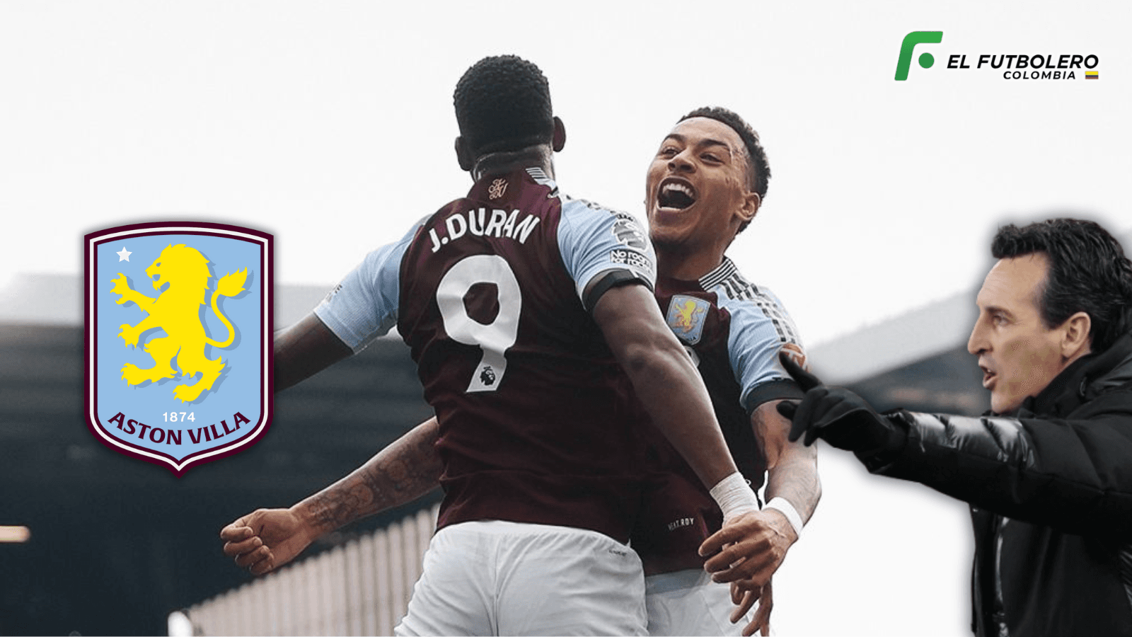 Aston Vila Foto: Aston Villa Oficial, BBC y Escudoteca PN