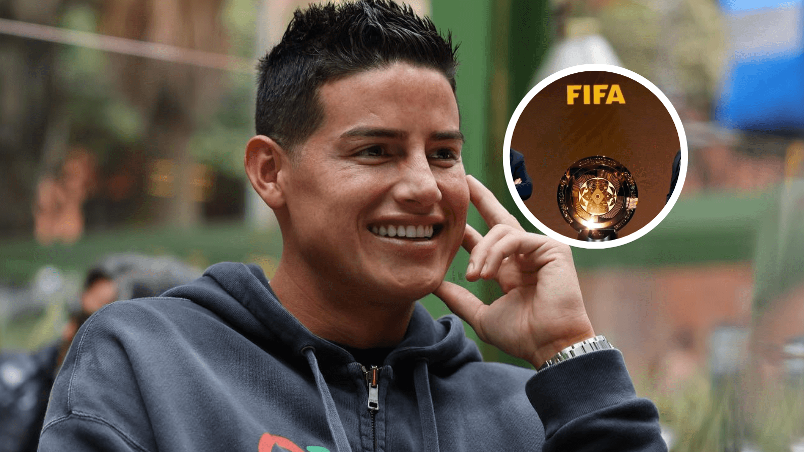 Atención al rumbo que podría tener James Rodríguez en el Mundial de Clubes Foto: FIFA Y James Rodríuguez