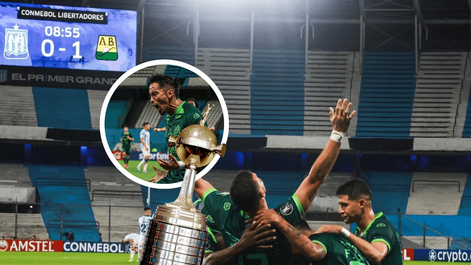 Atención: Atlético Bucaramanga despierta con una importante noticia sobre su futuro Foto: Conmebol y Atlético Bucaramanga