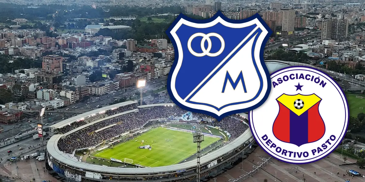 ATENCIÓN: Esta es la nueva fecha del Millonarios vs Pasto Foto: MFC y Escudoteca