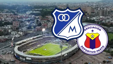 ATENCIÓN: Esta es la nueva fecha del Millonarios vs Pasto Foto: MFC y Escudoteca