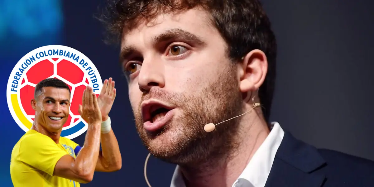Atención: Este jugador de la Selección Colombia seguiría los pasos de Cristiano Foto: Fabrizio Romano, Escudoteca y Cristiano