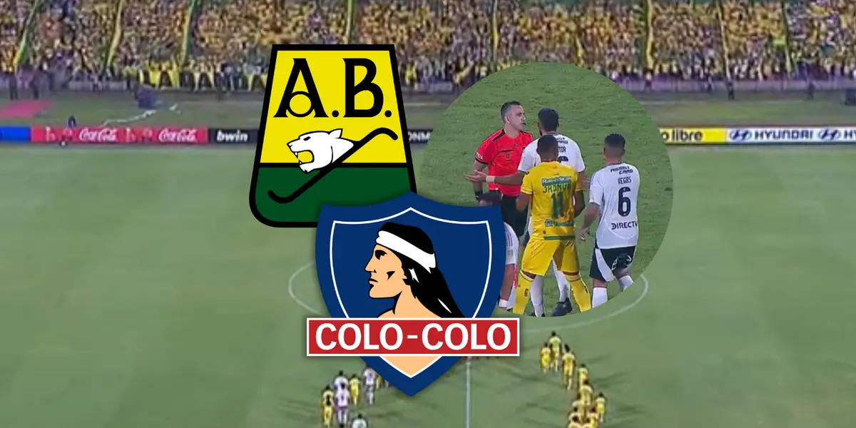 Atlético Bucaramanga y Colo Colo empataron en un vibrante 3 a 3 Foto: Captura de ESPN, Escudoteca