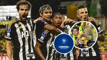 Atlético Mineiro dejó un mensaje claro ante la CONMEBOL tras los actos racistas vividos Foto: Atlético y CONMEBOL
