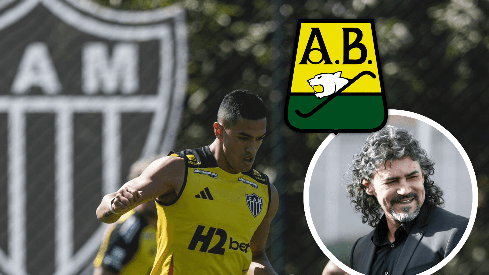 Atlético Mineiro espera a Atlético Bucaramanga y mira lo que podría suceder Foto: Galo, Atlético Bucaramanga y Escudoteca