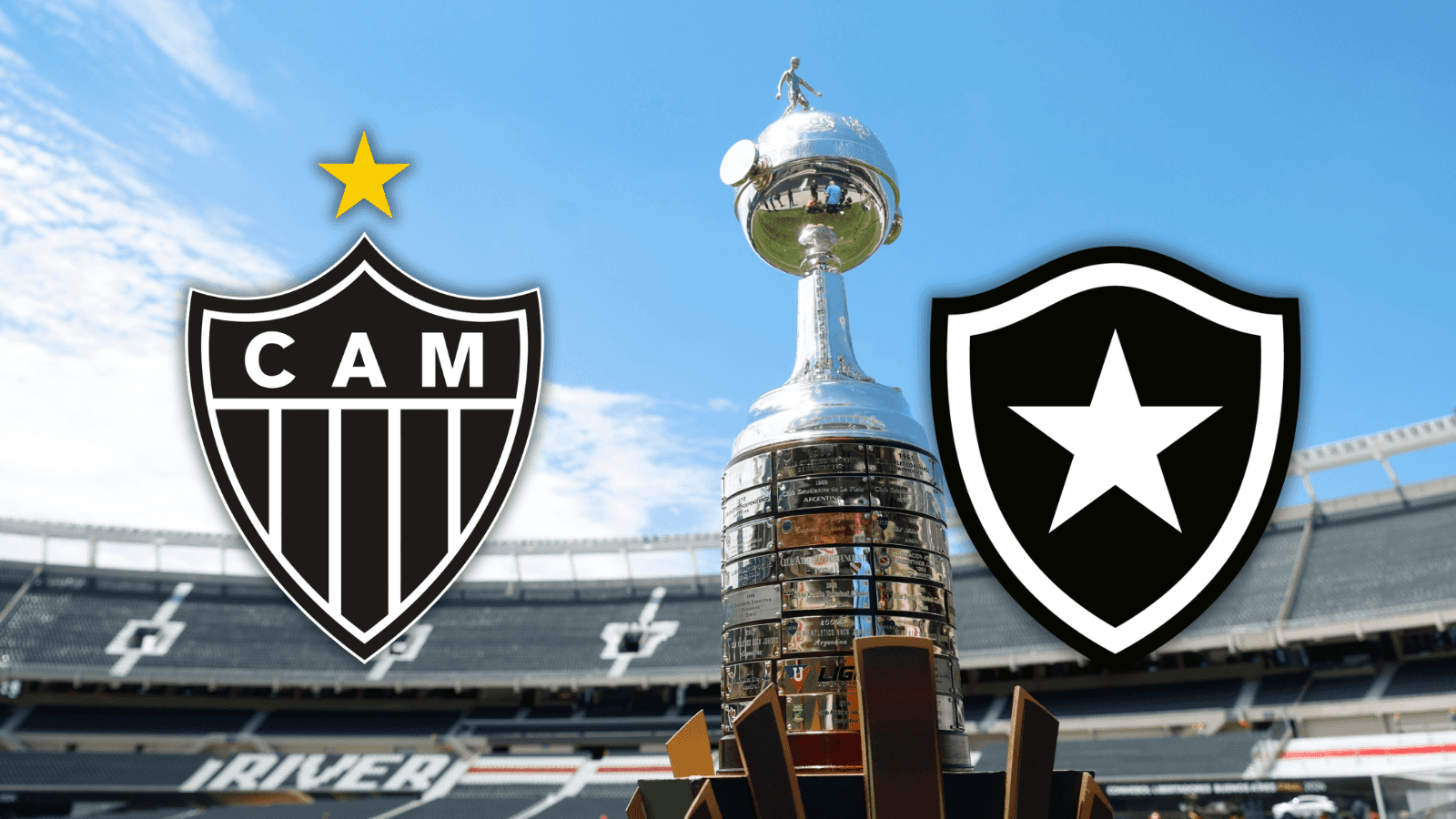 Atlético Mineiro vs Botafogo Foto: Marca y Escudoteca